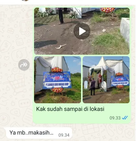 Pengiriman Karangan Bunga Kedungbacin Todanan