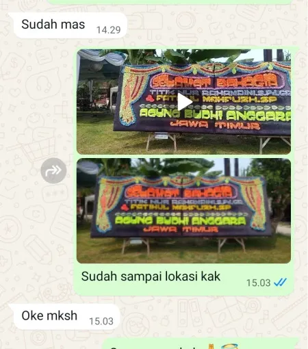 Pengiriman Papan Bunga Kedungbacin Todanan